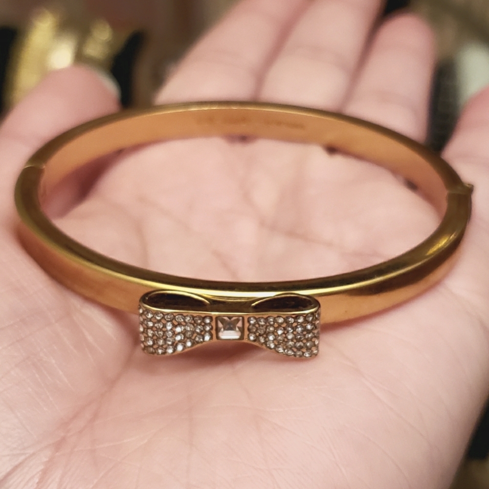 Kate spade Gold-Tone with Rhinestones